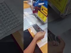 Giysi Kauçuk Silikon Isı Transfer Etiketleme Makinesi 5KW